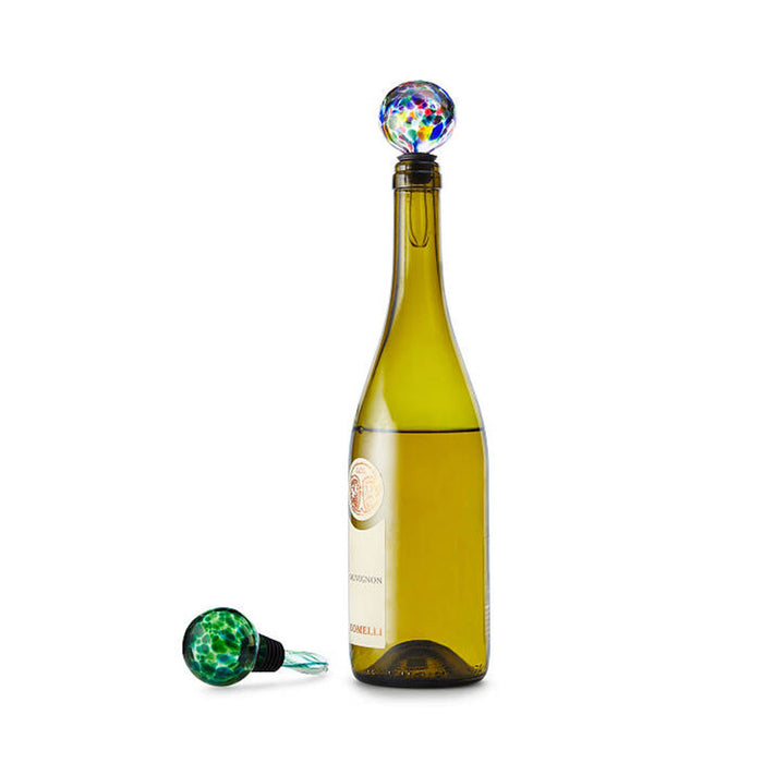 Glass-blown Wine Stopper