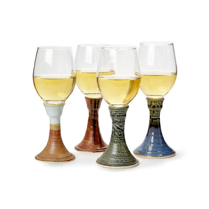 Ceramic Stem Wine Glass