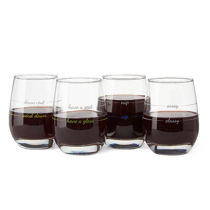 Moderation Wine Glasses