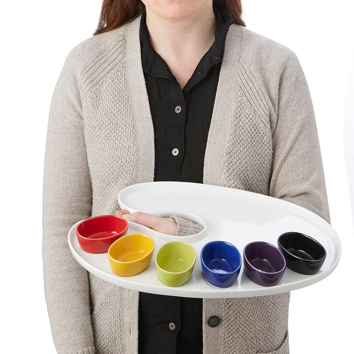 Serving Palette with Bowls